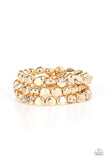 Paparazzi HAUTE Stone - Gold - Veronica's Jewelry Paradise, LLC