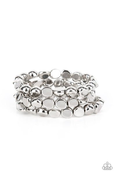 Paparazzi HAUTE Stone - Silver - Veronica's Jewelry Paradise, LLC