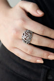 Paparazzi HAUTE Havana - silver - Veronica's Jewelry Paradise, LLC
