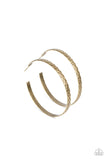 Paparazzi HOOP-De-Do - Brass - Veronica's Jewelry Paradise, LLC