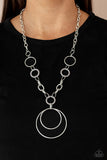 Paparazzi HOOP du Jour - Silver - Veronica's Jewelry Paradise, LLC