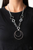 Paparazzi HOOP du Jour - White - Veronica's Jewelry Paradise, LLC