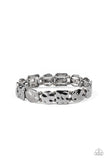 Paparazzi HAMMERED HARMONY - BLACK - Veronica's Jewelry Paradise, LLC