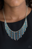Paparazzi Harlem Hideaway - Blue - Veronica's Jewelry Paradise, LLC