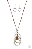 Paparazzi Harmonious Hardware - Brown - Veronica's Jewelry Paradise, LLC
