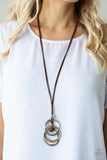 Paparazzi Harmonious Hardware - Brown - Veronica's Jewelry Paradise, LLC