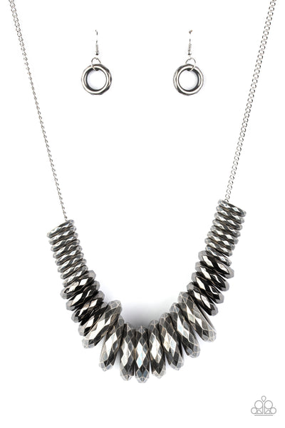 Paparazzi Haute Hardware - Silver - Veronica's Jewelry Paradise, LLC