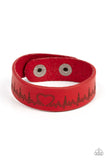 Paparazzi Haute Heartbeat - Red - Veronica's Jewelry Paradise, LLC