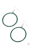 Paparazzi Head-Turning Halo - Green - Veronica's Jewelry Paradise, LLC