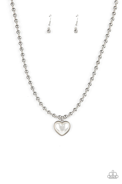Paparazzi Heart Full of Fancy - White - Veronica's Jewelry Paradise, LLC