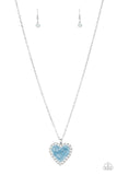 Paparazzi Heart Full of Luster - Blue - Veronica's Jewelry Paradise, LLC