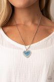 Paparazzi Heart Full of Luster - Blue - Veronica's Jewelry Paradise, LLC