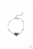 Paparazzi Heartachingly Adorable - Red - Veronica's Jewelry Paradise, LLC