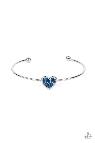 Paparazzi Heart of Ice - Blue - Veronica's Jewelry Paradise, LLC