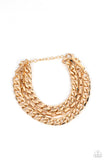 Paparazzi Heavy Duty - Gold
