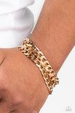Paparazzi Heavy Duty - Gold
