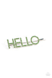 Paparazzi Hello There - Green - Veronica's Jewelry Paradise, LLC