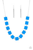 Paparazzi Hello, Material Girl - Blue - Veronica's Jewelry Paradise, LLC