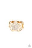 Paparazzi Here Come The Fireworks - Gold - Veronica's Jewelry Paradise, LLC