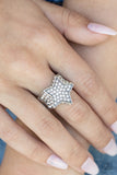 Paparazzi Here Come The Fireworks - White - Veronica's Jewelry Paradise, LLC