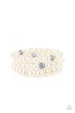Paparazzi Here Comes The Heiress - White - Veronica's Jewelry Paradise, LLC