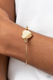 Paparazzi Hidden Intentions - Gold - Veronica's Jewelry Paradise, LLC