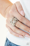 Paparazzi High Rollin - White - Veronica's Jewelry Paradise, LLC