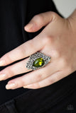 Paparazzi Hollywood Heiress - green - Veronica's Jewelry Paradise, LLC