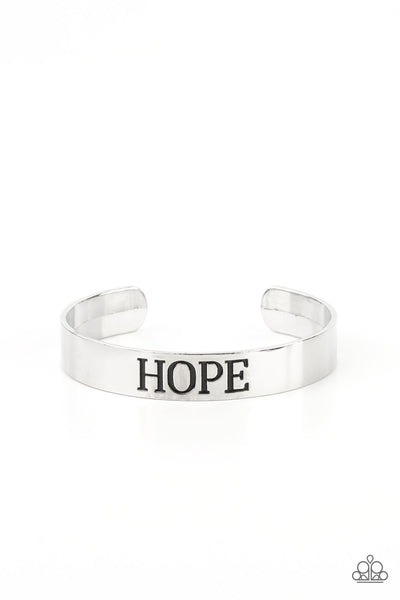 Paparazzi Hope Makes The World Go Round - Silver - Veronica's Jewelry Paradise, LLC