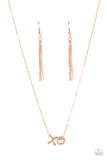 Paparazzi Hugs and Kisses - Copper Necklace