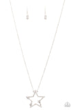 Paparazzi I Pledge Allegiance to the Sparkle - White - Veronica's Jewelry Paradise, LLC