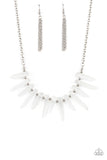 Paparazzi Ice Age Intensity - White - Veronica's Jewelry Paradise, LLC