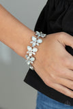 Paparazzi Ice Garden - White - Veronica's Jewelry Paradise, LLC