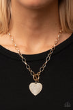 Paparazzi If You LUST - Gold - Veronica's Jewelry Paradise, LLC