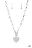 Paparazzi If You LUST - White - Veronica's Jewelry Paradise, LLC