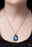 Paparazzi Illustrious Icon - Blue - Veronica's Jewelry Paradise, LLC