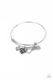 Paparazzi Im Yours - White Bracelet