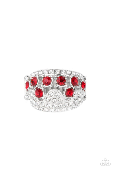 Paparazzi Imperial Incandescence - Red - Veronica's Jewelry Paradise, LLC