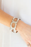 Paparazzi In OVAL Your Head - Silver - Veronica's Jewelry Paradise, LLC