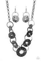 Paparazzi Industrial Envy - Black - Veronica's Jewelry Paradise, LLC