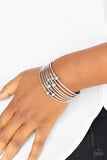 Paparazzi Industrial Intricacies - Silver - Veronica's Jewelry Paradise, LLC