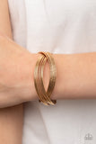 Paparazzi Industrialized Shimmer - Gold
