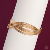 Paparazzi Industrialized Shimmer - Gold
