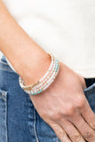 Paparazzi Infinitely Dreamy - Gold - Veronica's Jewelry Paradise, LLC