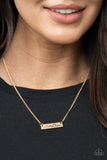 Paparazzi Joy Of Motherhood - Gold - Veronica's Jewelry Paradise, LLC