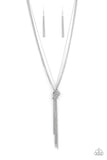 Paparazzi KNOT All There - Silver - Veronica's Jewelry Paradise, LLC