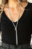 Paparazzi KNOT All There - Silver - Veronica's Jewelry Paradise, LLC