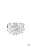 Paparazzi Kaboom! - White - Veronica's Jewelry Paradise, LLC