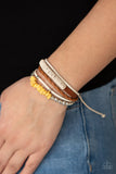 Paparazzi Keep At ROAM Temperature - Yellow - Veronica's Jewelry Paradise, LLC