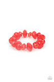 Paparazzi Keep GLOWING Forward - Red - Veronica's Jewelry Paradise, LLC